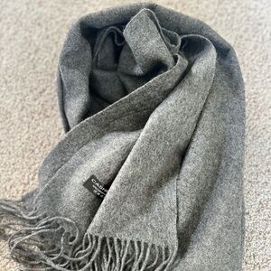 Cashmere and wool scarf